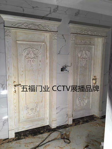 烤漆原木门白色